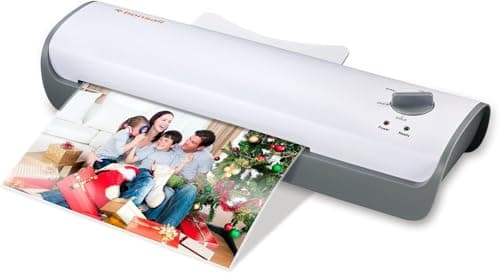 Image of A4 Laminator Machine,Bonsaii Thermal and Cold Laminator with 3-min Quick Warm-up, Max 230mm (A4 Size) for Home Photos Office School Use,Laminating Machine with Jam-Release Switch,White(L407-A)