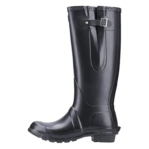 Image of Cotswold Windsor Tall Wellington Boot Female Black Size 4