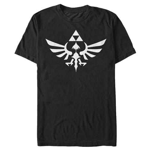 Image of Nintendo Men's Triumphant Triforce T-Shirt, Black, XL