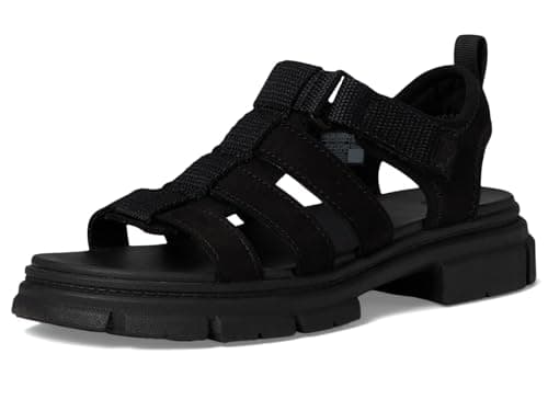 Image of UGG Ashton Multistrap Slide Sandal, Black, 12 UK Child