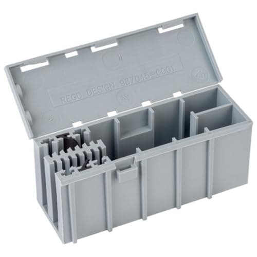 Image of WAGO WAGOBOX 207-3302 Classic Junction Box, Suitable for WAGO 222 & 773 Series Grey, Pack of 1
