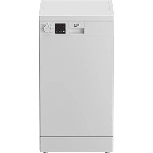 Image of Beko DVS05C20W Slimline Dishwasher - White - 10 Place Settings, (Pack Of 1)