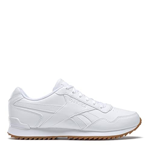 Image of Reebok Royal Glide Rip Women's Mem Tech Ortholite Lace Sneakr Trainers (White, UK 7)