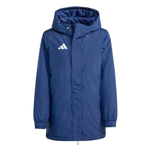 Image of adidas Unisex Kids Entrada26 Stadium Jacket Kids, team navy blue 2/white, 15-16 Years
