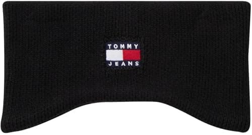 Image of Tommy Jeans Women's TJW Heritage CORE Headband AW0AW17898, Black, One Size