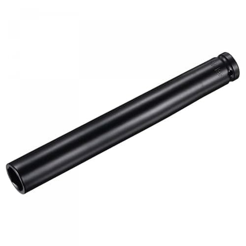 Image of TA-VIGOR Deep Impact Socket, 1/2 Inch Drive by 19mm Deep Impact Socket, Heat-Treated CR-V Steel 19mm Socket, 1/2 Drive with 200mm Length 6-Point Socket for Home Car Repair