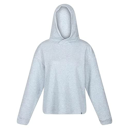 Image of Regatta Womens/Ladies Kassidy Marl Hoodie (16 UK) (Ice Grey)