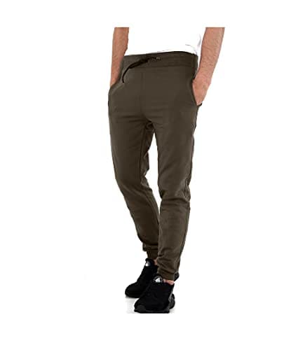 Image of GW CLASSYOUTFIT Kids Boys Girls School Fleece PE Joggers Jogging Tracksuit Bottoms 3-14 Years (13-14 Years, Khaki)