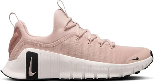 Image of Nike Free Metcon 6 Premium Women's Workout Shoes (HF1208-600, Pink Oxford/Light Soft Pink/Black) Size 9