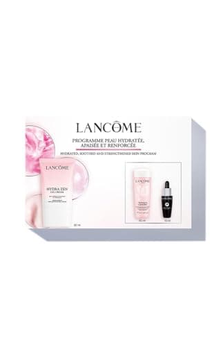 Image of Lancôme Hydra Zen Starter Kit, Hydrating and Soothing Skincare Routine, Includes Gel Cream 30ml, Génifique Ultimate Serum 10ml and Tonique Confort 50ml, Gift Set (Worth £55.50)
