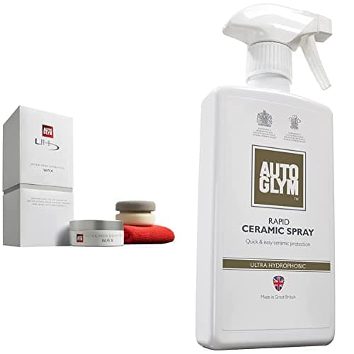 Image of Autoglym Ultra High Definition Wax & Rapid Ceramic Spray, 500ml