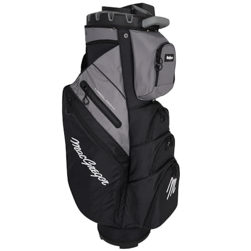 Image of MacGregor Golf MACLOCK Ultimate Divider System Trolley Bag (Black/Grey)