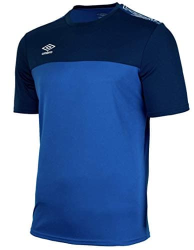 Image of Umbro Ness Training Jersey Men's Training T-Shirt Blue