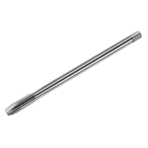 Image of M METERXITY 1-Pack M8x1.25mm Metric Thread Tap, HSS 150mm Length Straight Flute Right Hand Thread Screw Tapping Tool for Drilling/Milling Machines/CNC Machine Tools
