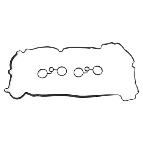 Image of Motoforti Valve Cover Gasket, Cylinder Head Valve Seal Gasket, for PEUGE0T 207 208 308 508 1.6 16V, Rubber, No.9805264280 Black, Rocker Cover Gasket 1 Set