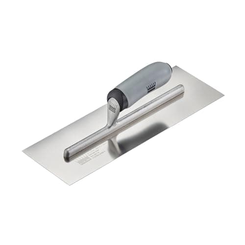 Image of Ragni New 11" Plastering Trowel with Sharpened Edges and Soft Grip Handle (R418-11)