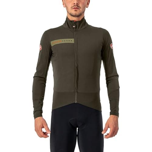 Image of CASTELLI 4520505-075 BETA RoS JACKET Jacket Men's MILITARY GREEN/GREEN TEA Size M