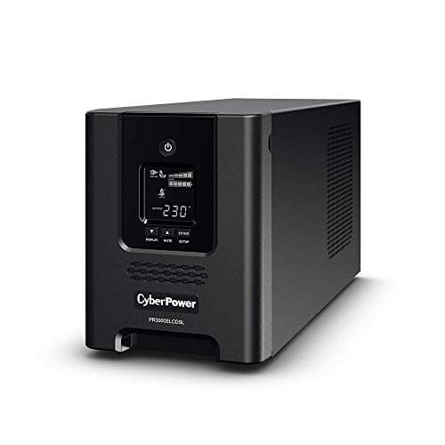 Image of CyberPower PR3000ELCDSL Professional Tower series, 3000VA/2700W, 8 IEC C13 + 1 IEC C19 outlets, Business software, Tower