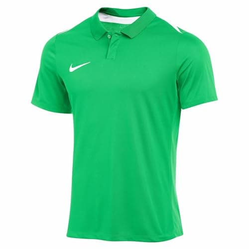 Image of Nike FD7600-329 M NK DF ACDPR24 SS Polo K Sweatshirt Men's Green Spark/Green Spark/White/White Size L