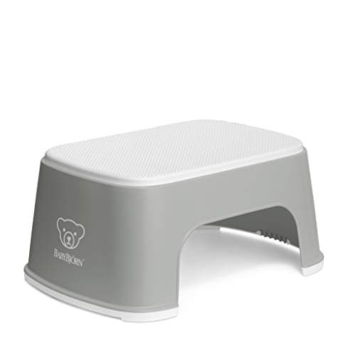 Image of BabyBjörn Step Stool, Grey/White