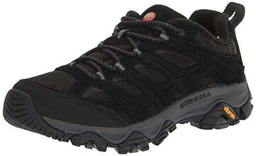 Image of Merrell Men's Moab 3 Walking Shoes, Black Night, 10 UK
