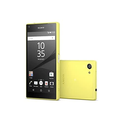 Image of Sony Xperia Z5 Compact 32GB 4G Yellow - smartphones (Single SIM, Android, NanoSIM, EDGE, GPRS, GSM, HSDPA, HSUPA, LTE)