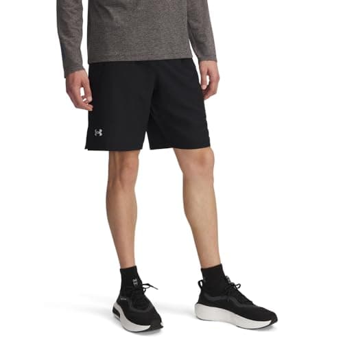 Image of Under Armour UA Launch 9" Shorts - Black / / Reflective - XL