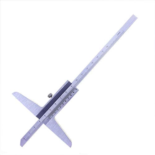 Image of KATSU Depth Measuring Vernier Caliper 0-150mm, 0.02mm Accuracy Depth Gauge Measuring Tool 401170