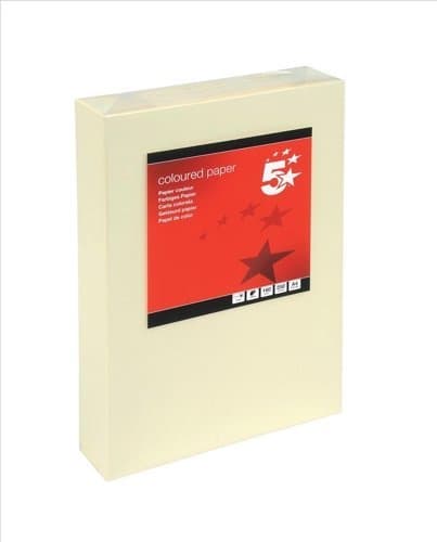 Image of 2XColored Card Multifunctional 160gsm A4 Light Cream [250 Sheets]