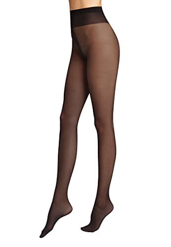 Image of Wolford Women's Individual 10 Tights, (Black 7005), X-Large (Size:XL)