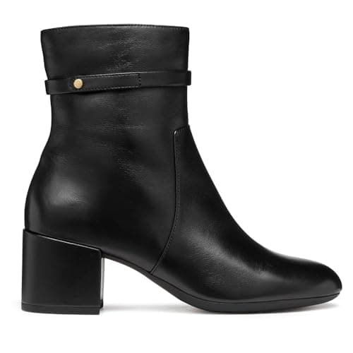 Image of Geox Women's D Eleana Ankle Boots, Black, EU 42, black, 8 UK