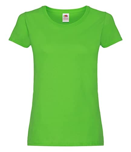 Image of Fruit of the Loom Women's Original T. T-Shirt, Lime, 18 (Manufacturer Size:XX-Large)
