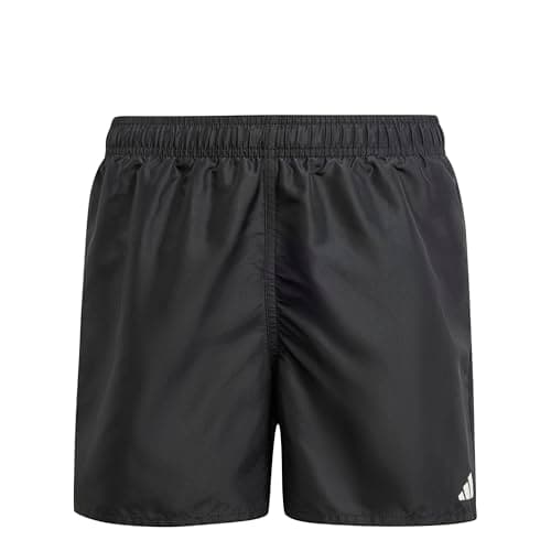 Image of adidas Boy's Swim Shorts Kids, Black/White, 9-10 Years