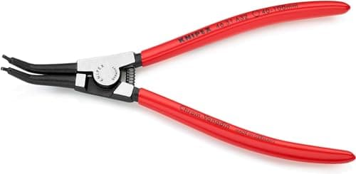 Image of KNIPEX Circlip Pliers for External Circlips on Shafts 45° Angled with Plastic Coating 210 mm, 46 31 A32