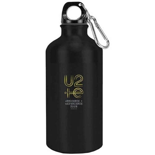 Image of U2 Innocent Tour Water Bottle (One Size) (Black)