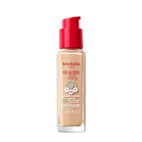 Image of Bourjois - Healthy Mix Clean Foundation, Ton 051, Light Vanilla 30ml