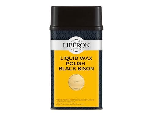 Image of LIBERON LIQUID WAX BLACK BISON 500ML CLEAR