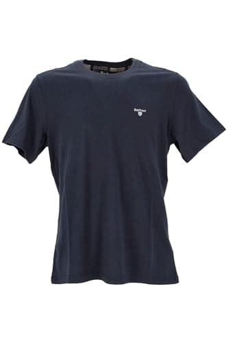 Image of Barbour Tartan Sports Spring Summer 2024 T-Shirt, blue, M