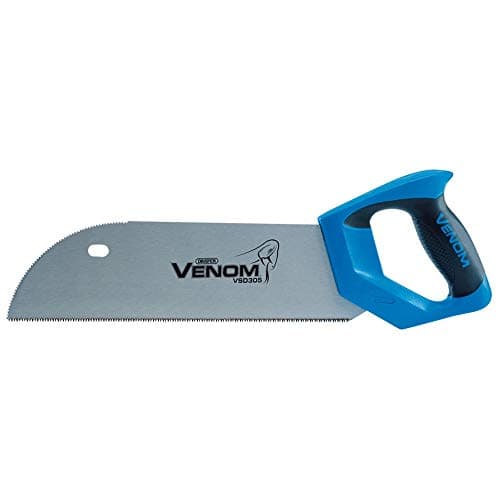 Image of Draper 16829 Venom Double Ground 12PPI Floorboard Saw, 305 mm Blade Length , Blue