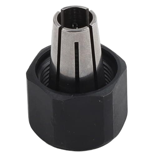 Image of WheatThrive 1/8 Collet, Die Grinder Nut, 48-66-2486 Kit for Milwaukee 2485 2486, Metal Replacement Part, Pack