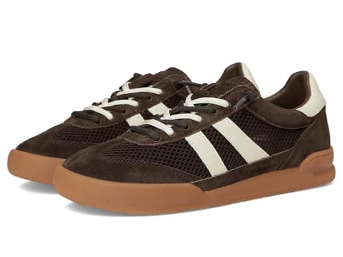 Image of Steve Madden Women's Verdict Sneaker, Dark Brown Multi, 4 UK