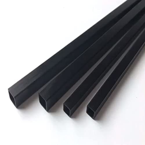 Image of (2 PCS) Carbon Fiber Square Tube, For UAV frame, Outer Diameter: 10mm Inner The Inside Diameter: 8mm Length: 500mm;