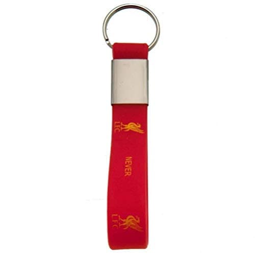 Image of Liverpool FC Silicone key ring - red