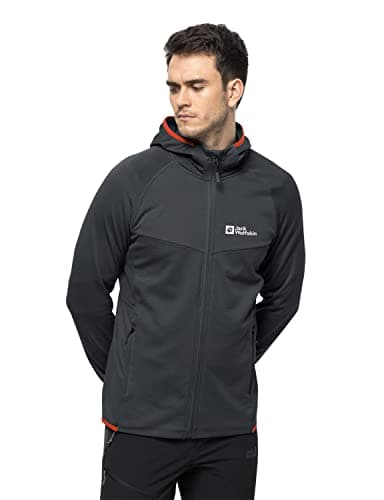 Image of Jack Wolfskin Men's Hydro Grid Jacket, Phantom, M