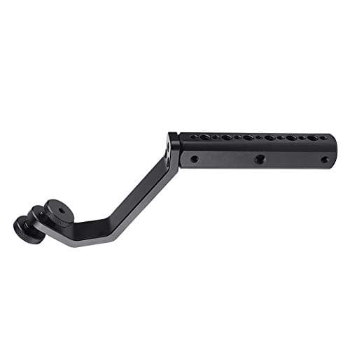 Image of Stabilizer Portable Extension Handle Grip for Feiyu AK2000/4000 Moza AIR2, Aluminum Alloy Stabilizer Handle with 1/4" and 3/8" Screws for Gimbals, Cameras, Lights and