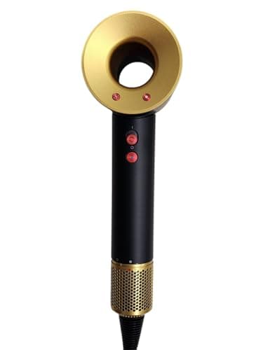 Image of Dyson Supersonic HD07 Hair Dryer (Onyx Black and Gold) - Exclusive Colour