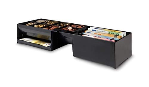 Image of Safescan 4617T Adjustable Tray That Neatly Organises Your Cash Inside Your Cash Drawer - Till Drawer Tray with 6 Note and 8 Coin Slots - Suitable for The Safescan SD-4617S Cash Register Drawer