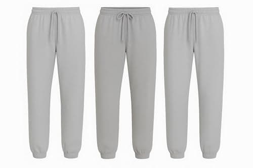 Image of Men's Joggers – Comfortable, Stylish, and Versatile | The Ultimate Comfort & Style | Jogging Pants Mens Tracksuit | Casual Mens (UK, Alpha, L, Regular, Regular, 3, Grey Marl)