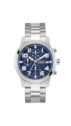 Image of GUESS Analogue Quartz Watch Blue/silver