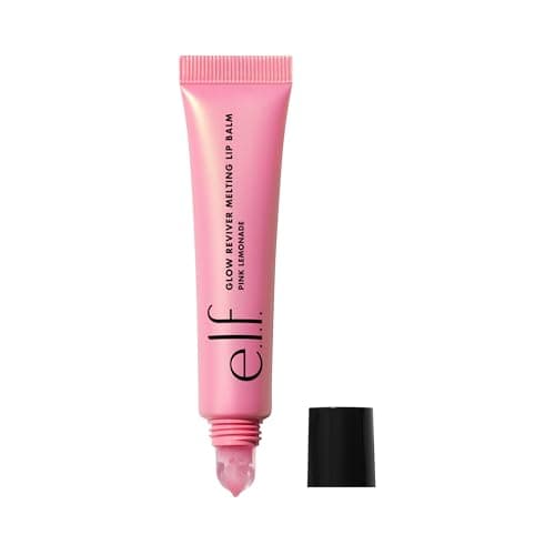 Image of e.l.f. Glow Reviver Melting Lip Balm, Hydrating Tinted Lip Balm For A Glossy Finish & Soft, Supple Lips, Vegan & Cruelty-Free, Pink Lemonade